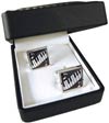 Wavy Keyboard Cufflinks
