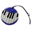 Piano Keys Round Ornament
