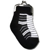 piano sock change purse