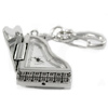 piano keychain watch