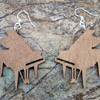 piano earrings